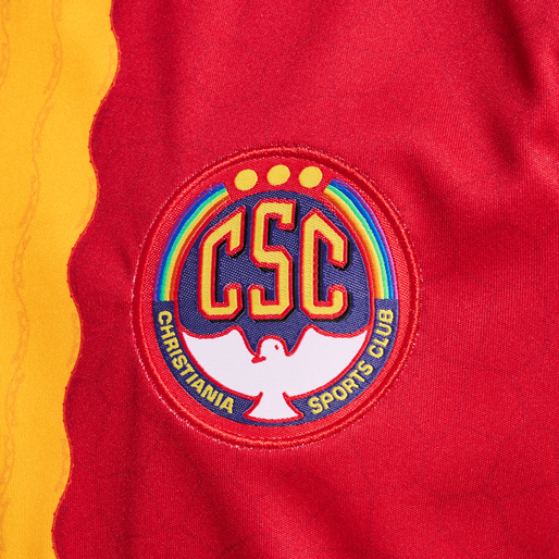 CSC 22/23 HOME JERSEY S/S KIDS, TRUE RED/SPORTS YELLOW W/SPONS CSC 22/23 HOME JERSEY S/S KIDS, TRUE RED/SPORTS YELLOW W/SPONS, packshot