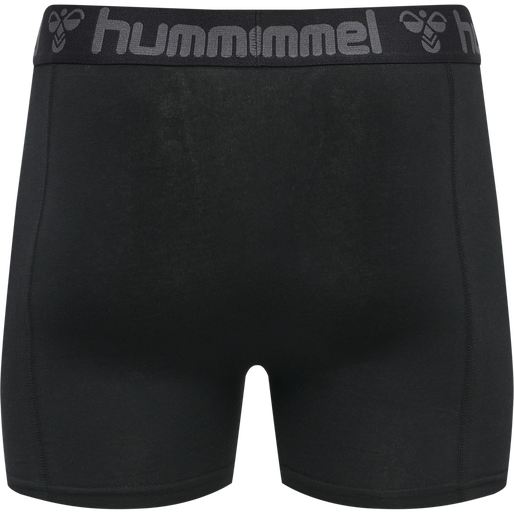 hmlMARSTON 4-PACK BOXERS, BLACK, packshot