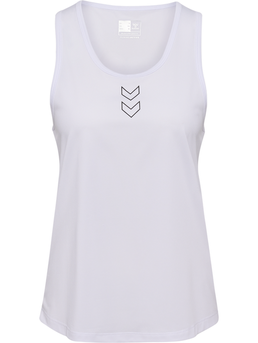 hmlCOURT LIGHT WEIGHT TANKTOP W, WHITE, packshot
