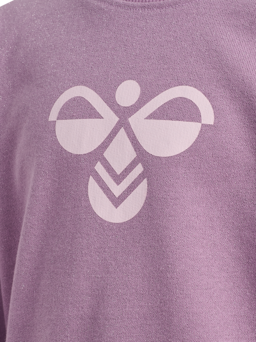 hmlJR MUSSE SWEATSHIRT, LAVENDER MIST hmlJR MUSSE SWEATSHIRT, LAVENDER MIST, packshot