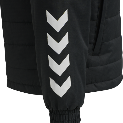 hmlPROMO SHORT BENCH JACKET KIDS, BLACK, packshot