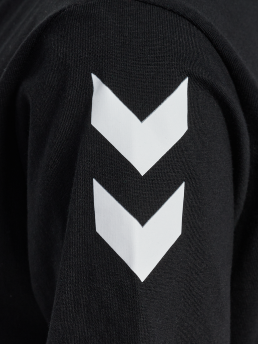 HMLGO KIDS COTTON T-SHIRT S/S, BLACK, packshot