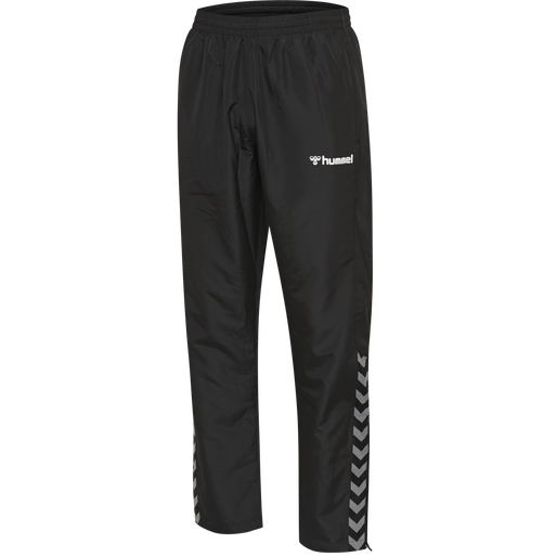 hmlAUTHENTIC KIDS MICRO PANT, BLACK/WHITE, packshot