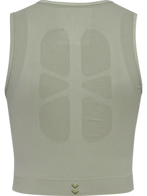 hmlHIIT SEAMLESS W TOP, SEAGRASS, packshot