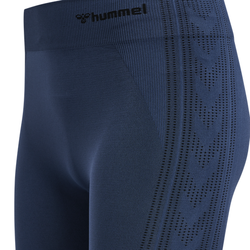 hmlMT SHAPING SEAMLESS MW TIGHTS, INSIGNIA BLUE hmlMT SHAPING SEAMLESS MW TIGHTS, INSIGNIA BLUE, packshot