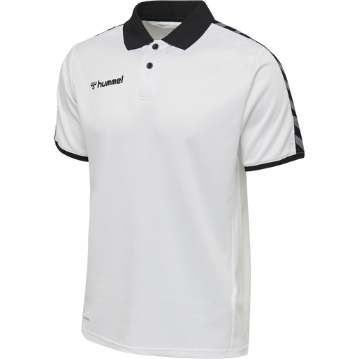 hmlAUTHENTIC FUNCTIONAL POLO, WHITE, packshot