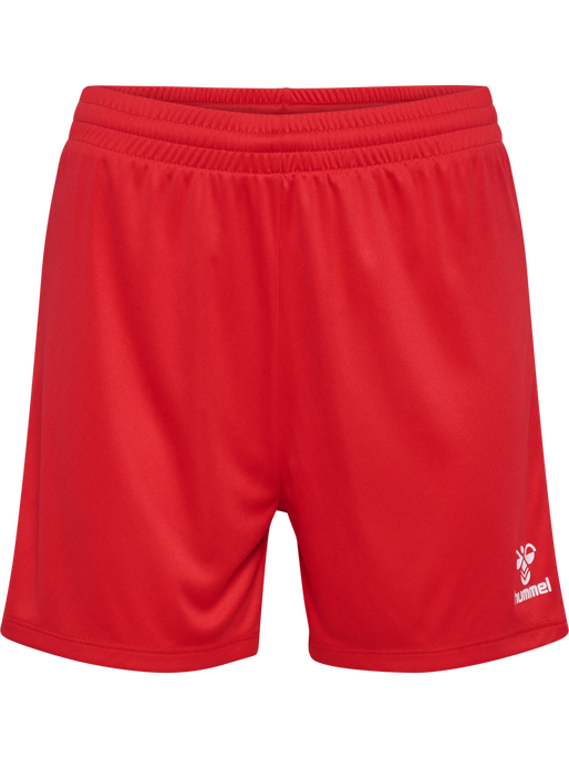 hmlESSENTIAL SHORTS WOMAN, TRUE RED hmlESSENTIAL SHORTS WOMAN, TRUE RED, packshot