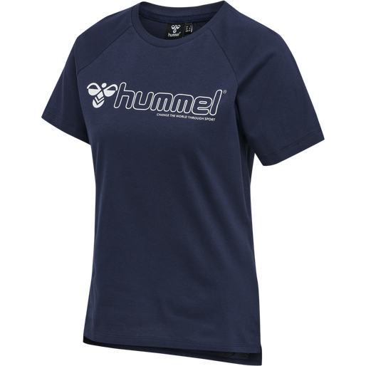 hmlNONI 2.0 T-SHIRT, PEACOAT, packshot