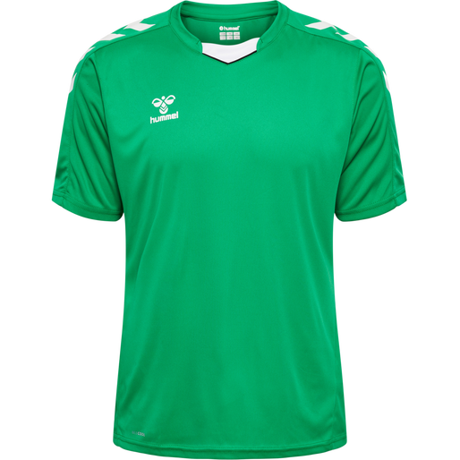 hmlCORE XK POLY JERSEY S/S, JELLY BEAN, packshot