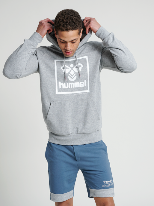 Hummel grey hoodie deals