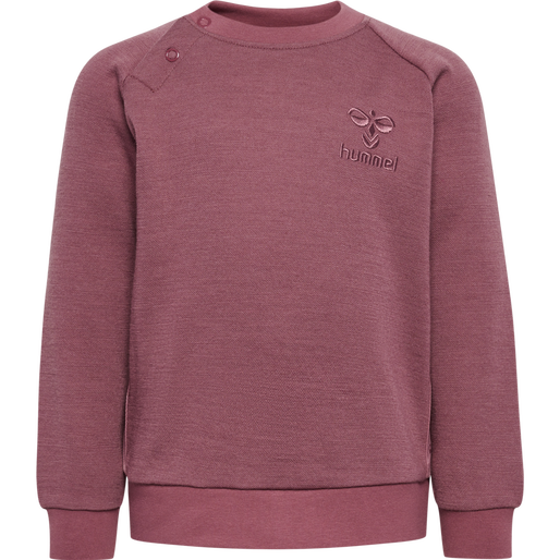 hmlWULBATO SWEATSHIRT, ROSE BROWN, packshot