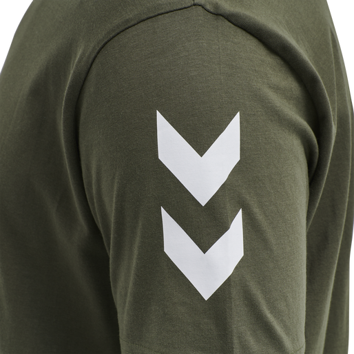 HMLGO COTTON T-SHIRT S/S, GRAPE LEAF HMLGO COTTON T-SHIRT S/S, GRAPE LEAF, packshot