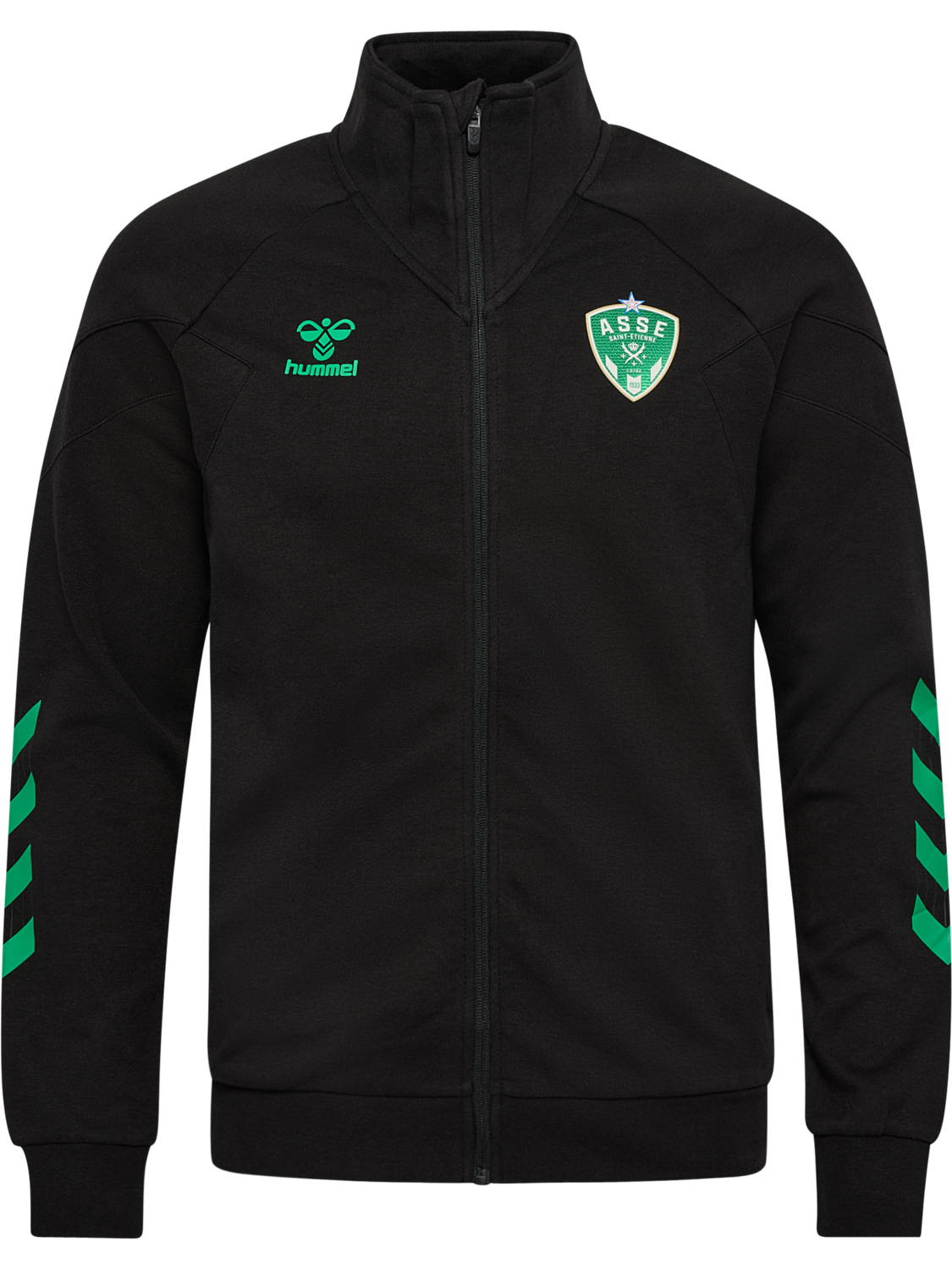 ASSE 23/24 TRAVEL ZIP JACKET, BLACK, packshot