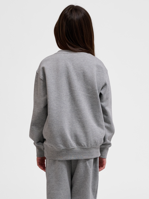 hummel CLEAN SWEATSHIRT - GREY MELANGE | hummel.net