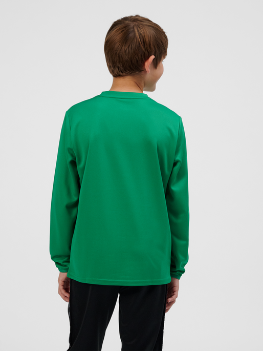 hmlESSENTIAL SWEATSHIRT KIDS, JELLY BEAN, model