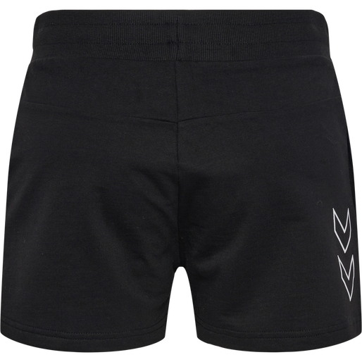 hmlLGC SENNA SWEAT SHORTS, BLACK, packshot