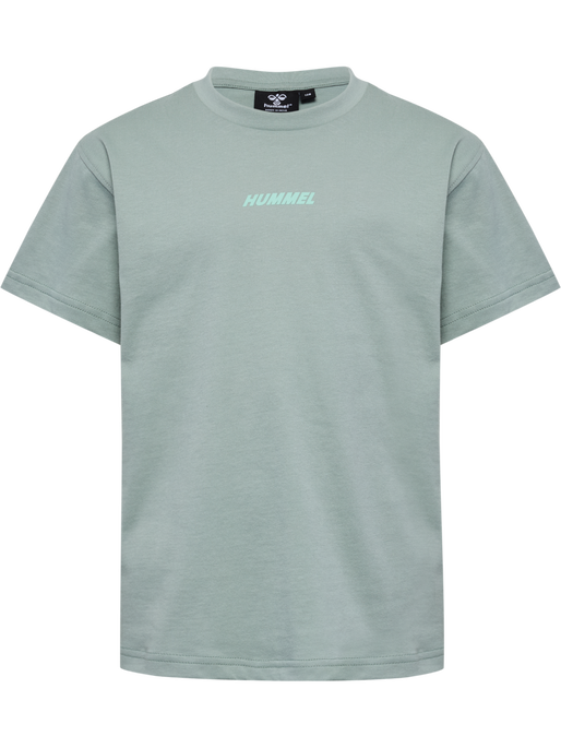 hmlELLA T-SHIRT S/S, ICEBERG GREEN, packshot