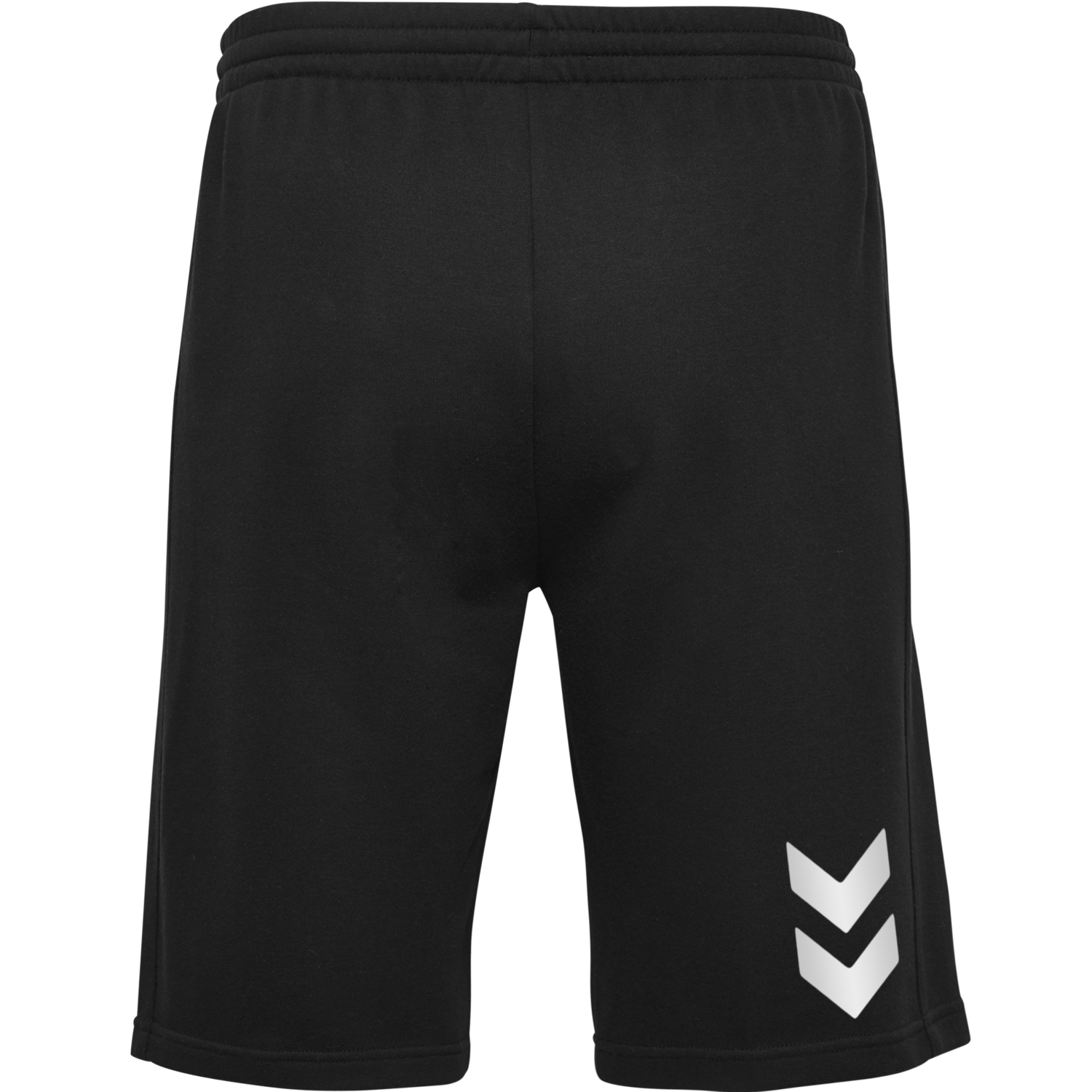 HMLGO COTTON BERMUDA SHORTS, BLACK, packshot
