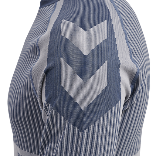 hmlMT UNIT SEAMLESS T-SHIRT, INSIGNIA BLUE/CHATEAU GRAY hmlMT UNIT SEAMLESS T-SHIRT, INSIGNIA BLUE/CHATEAU GRAY, packshot