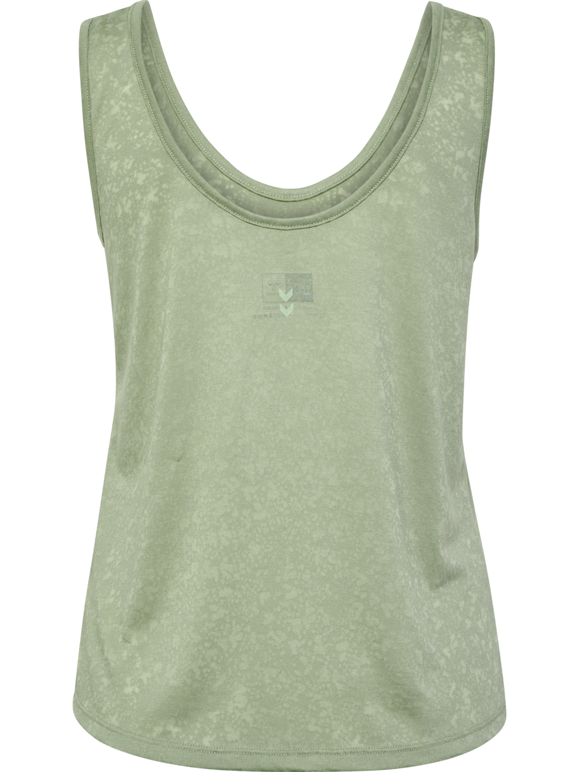 hmlMT LIGHT BURNOUT TANKTOP, SEAGRASS, packshot