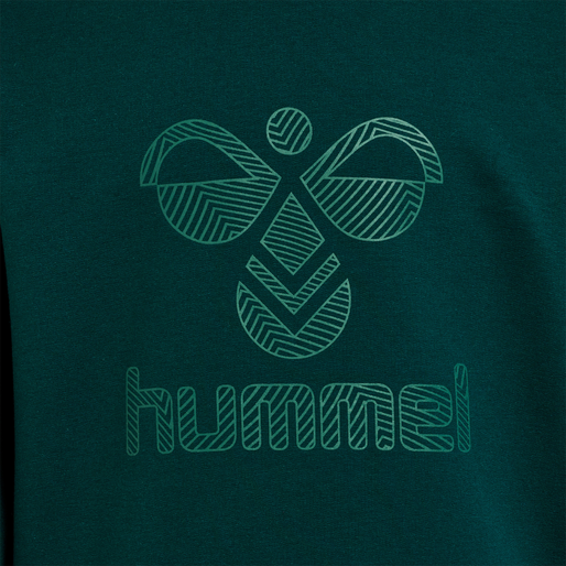 hmlFASTWO SWEATSHIRT, DEEP TEAL, packshot