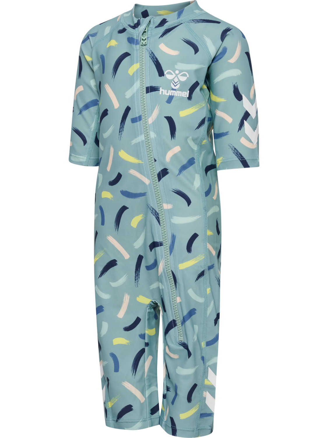 hmlMORGAT SWIM SUIT, BLUE SURF, packshot