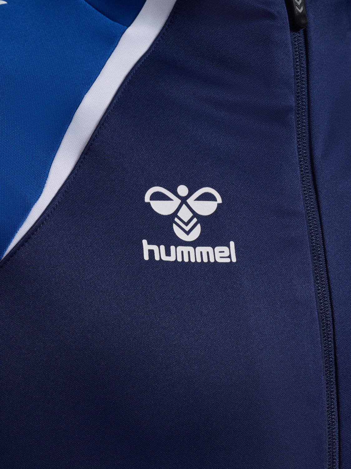 hmlLEAD 2.0 TRACK ZIP JACKET, MARINE/TRUE BLUE, packshot