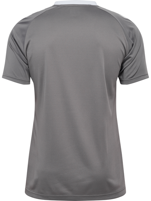 hmlMATCH TRIUMPH JERSEY S/S, STEEL GRAY/WHITE, packshot