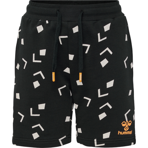 hmlELIJAH SHORTS, BLACK, packshot