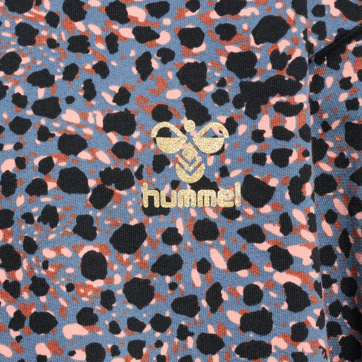 hmlMEJSE DRESS L/S, BLUE MIRAGE, packshot