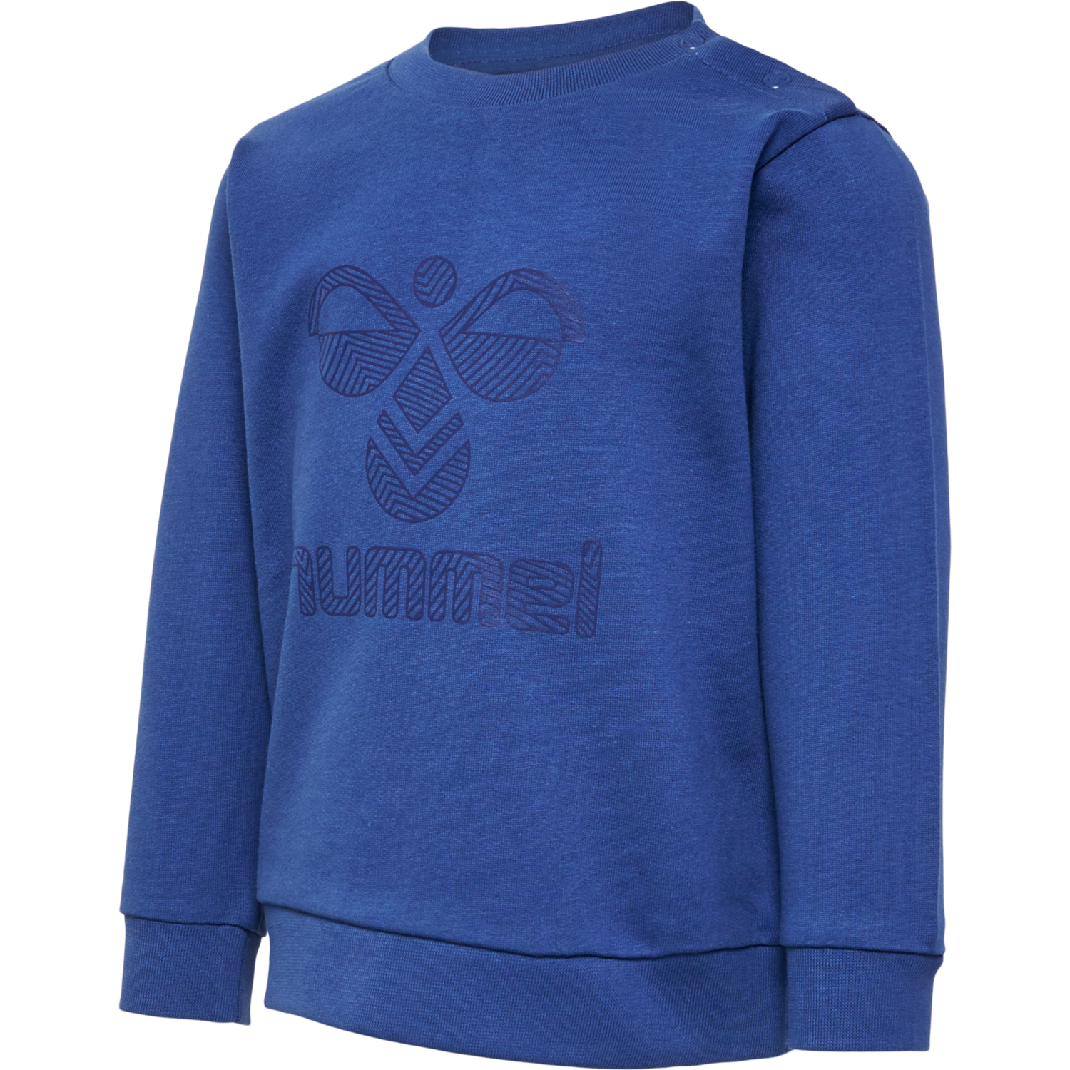 hmlFASTWO LIME SWEATSHIRT, TRUE NAVY, packshot