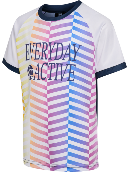 hmlSHIMMER SET, DRESS BLUES/WHITE, packshot