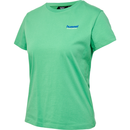 hmlLGC KRISTY SHORT T-SHIRT, GREEN SPRUCE, packshot