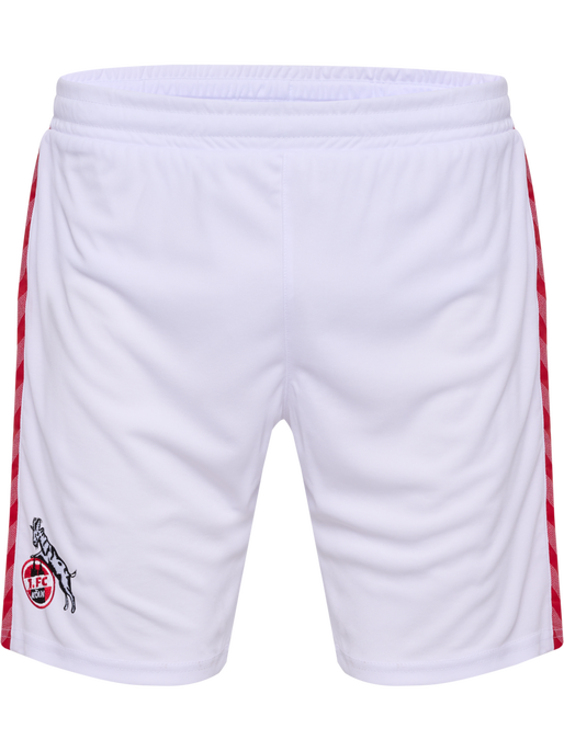 1FCK 23/24 HOME SHORTS, WHITE/TRUE RED, packshot