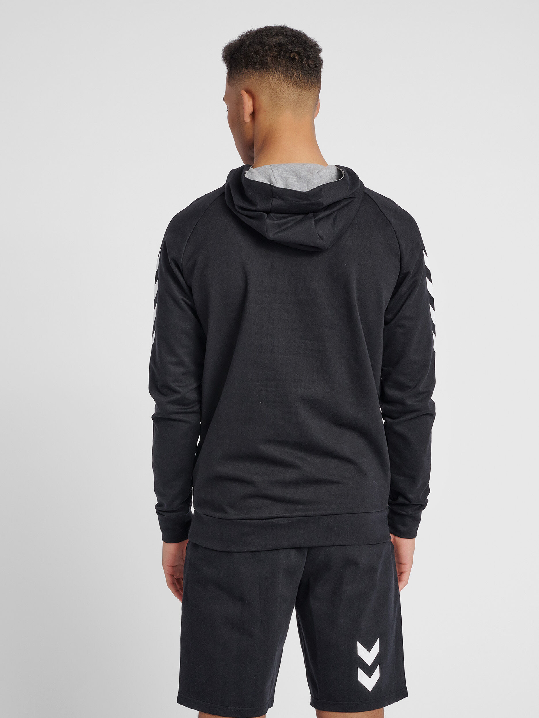 hummel GO COTTON HOODIE BLACK hummel