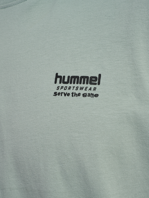 hmlLOOSE T-SHIRT S/S HSW FOOTBALL, ICEBERG GREEN hmlLOOSE T-SHIRT S/S HSW FOOTBALL, ICEBERG GREEN, packshot