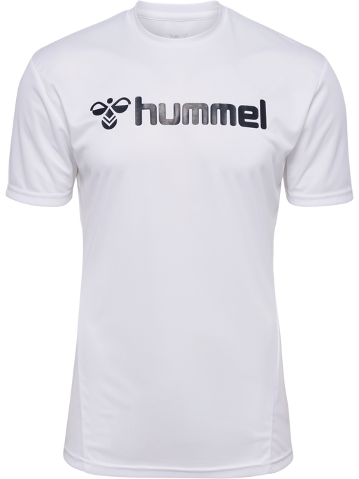 hmlLOGO JERSEY S/S, WHITE hmlLOGO JERSEY S/S, WHITE, packshot