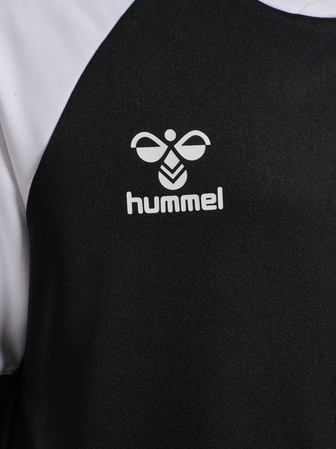 hmlMATCH LEAGUE JERSEY S/S KIDS, BLACK/WHITE, packshot