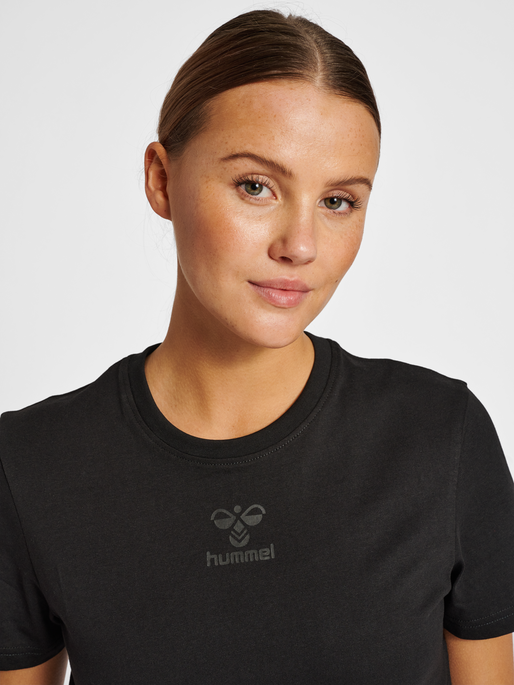 hummel ICONS WOMAN T-SHIRT - BLACK