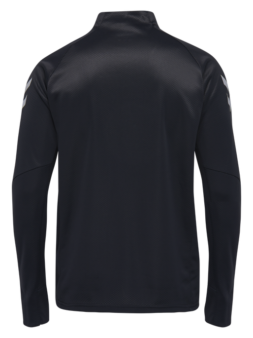 TECH MOVE HALF ZIP SWEATSHIRT, BLACK, packshot