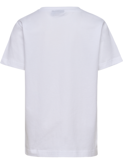 Tシャツ・カットソー BLUMARINE WHITE COTTON T-SHIRT hummel PRINT T-SHIRT S/S - BRIGHT WHITE | hummel.net
