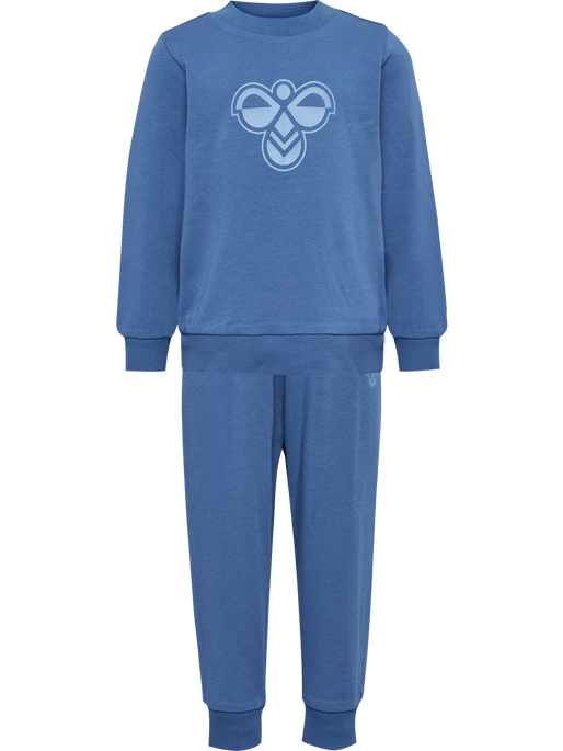 hmlMINI JERSEY CREWSUIT BEE, DUTCH BLUE hmlMINI JERSEY CREWSUIT BEE, DUTCH BLUE, packshot