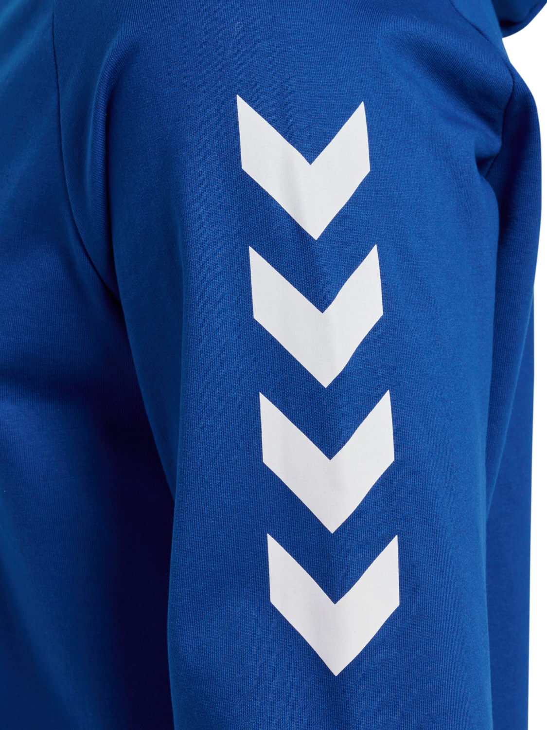 HMLGO COTTON HOODIE, TRUE BLUE, packshot