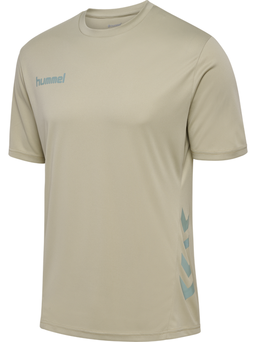 hmlPROMO DUO SET, ABBEY STONE/ICEBERG GREEN, packshot