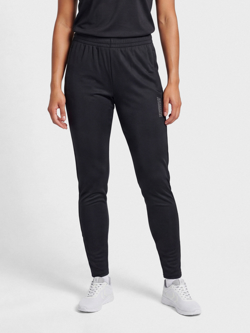 hmlTE BENDING TRAINING PANTS, BLACK, model