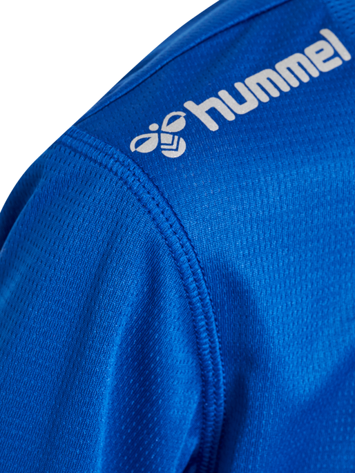 hmlRUN JERSEY S/S KIDS, TRUE BLUE hmlRUN JERSEY S/S KIDS, TRUE BLUE, packshot