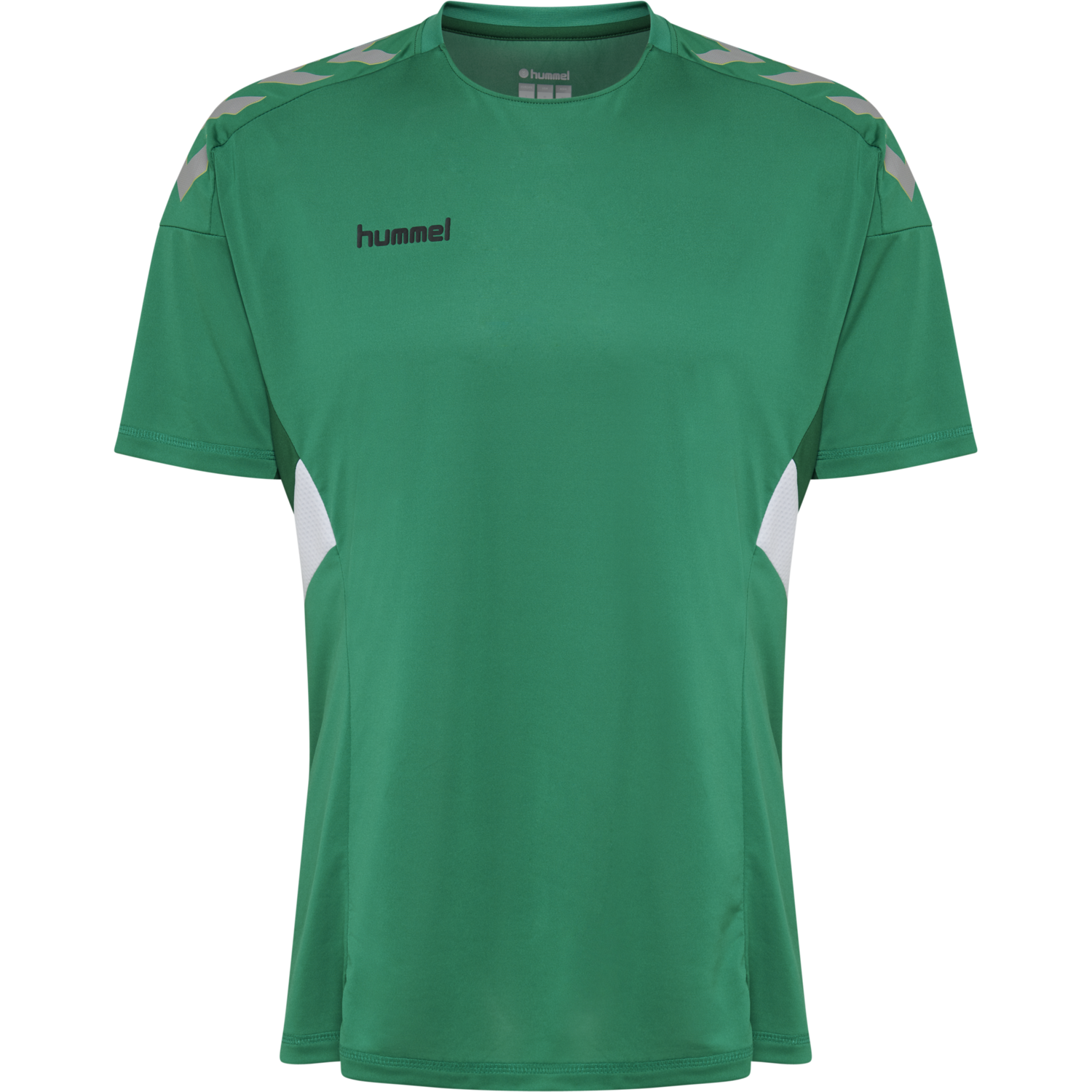 Details about   Hummel Core Team Kids Sports Training Short Sleeve SS Jersey Shirt Crew Neck 