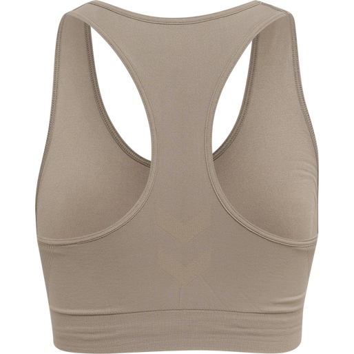 hmlTIF SEAMLESS SPORTS TOP, DRIFTWOOD, packshot