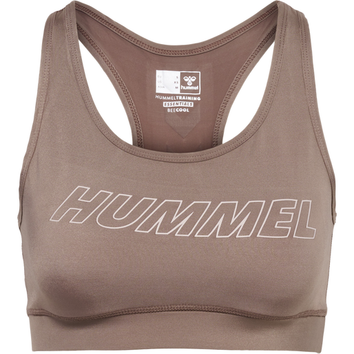 hmlTE TOLA SPORTS BRA, DRIFTWOOD, packshot