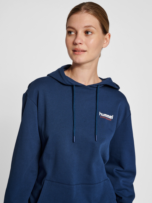 hummel LGC AUSTIN HOODIE - DRESS BLUES